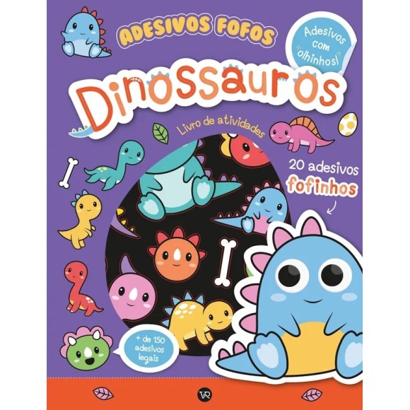 ADESIVOS FOFOS DINOSSAUROS VR EDITORA
