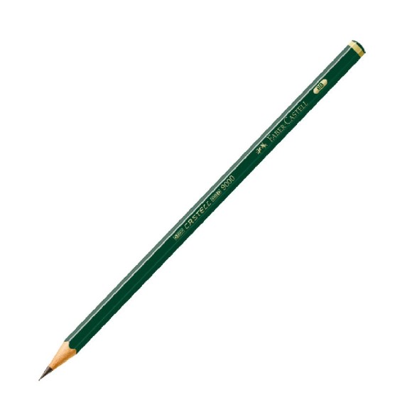ECOLÁPIS GRAFITE CASTELL 9000 8B TÉCNICO FABER-CASTELL