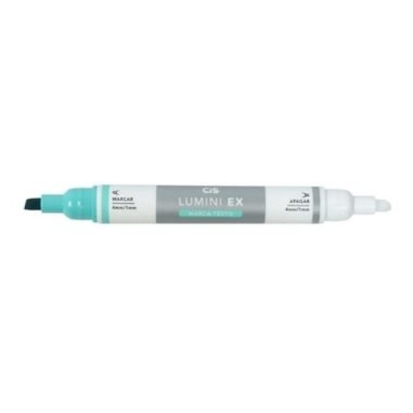 CANETA MARCA TEXTO LUMINI EX VERDE CIS
