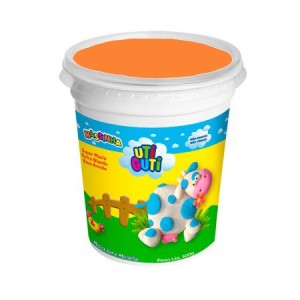 MASSINHA DE MODELAR SOFT 500G LARANJA UTI GUTI