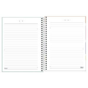 CADERNO ESPIRAL CPP COLEGIAL 1M HAPPY CORAL 80 FLS TILIBRA