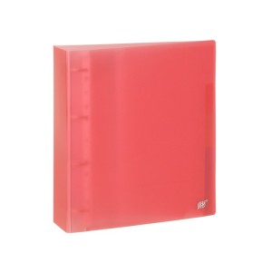 CADERNO ARGOLADO A4 C/ 96 FOLHAS + 5 DIVISÓRIAS VERMELHO YES