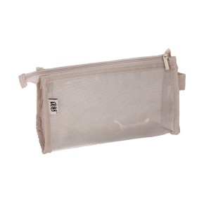 NECESSAIRE ESTOJO TELADO MULTIUSO TRIANGULAR C/ ZÍPER YES