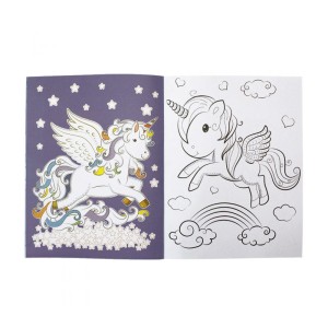 MEU LIVRO DE COLORIR NEON UNICORNIO BRASILEITURA