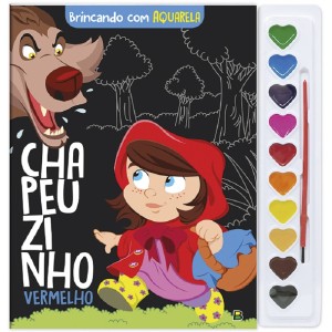 BRINCANDO AQUARELA CHAPEUZINHO VERMELHO ED TODOLIVRO