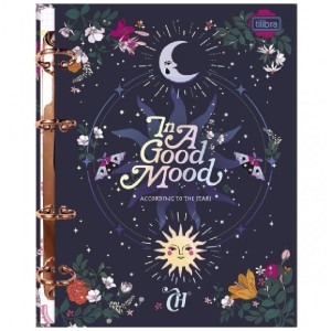 CADERNO ARGOLADO CARTONADO COLEGIAL CAPRICHO 160 FLS TILIBRA