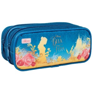 ESTOJO DUPLO BELA E A FERA TILIBRA