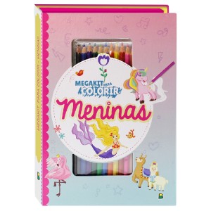 MEGAKIT PARA COLORIR MENINAS TODOLIVRO