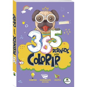 365 DESENHOS PARA COLORIR ROXO TODOLIVRO