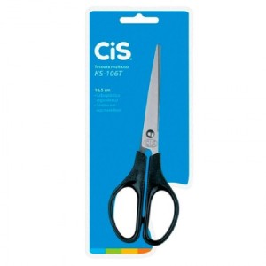 TESOURA KS-106T 16.5CM CABO PLÁSTICO CIS