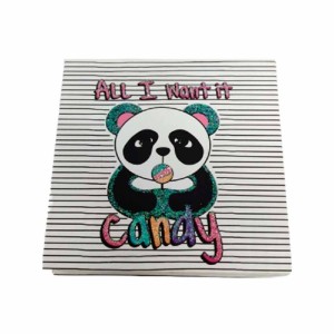 MINI BLOCO DE ANOTAÇÃO ESTAMPADO PANDA SORTIDO 68 FOLHAS