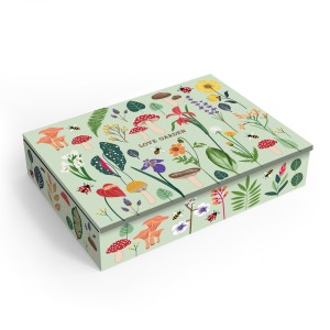 PORTA-JOIAS LOVE GARDEN M 19CM X 14CM FINA IDEIA