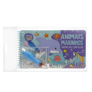 SURPRESA COM ÁGUA! ANIMAIS MARINHOS TODOLIVRO