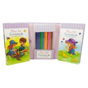 SUPER KIT PARA COLORIR MEU MUNDO MÁGICO TODOLIVRO