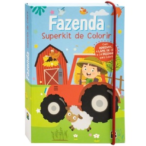SUPERKIT DE COLORIR FAZENDA TODOLIVRO