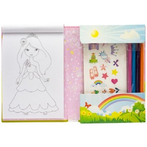 SUPERKIT DE COLORIR PRINCESAS TODOLIVRO