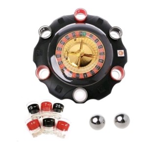 JOGO ROLETA CASSINO DRINKS 6 COPOS