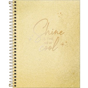 CADERNO ESPIRAL CD COLEGIAL CAMBRIDGE SHINE 80 FLS TILIBRA