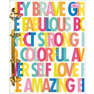 CADERNO ARGOLADO CARTONADO COLEGIAL BE NICE 160 FLS TILIBRA