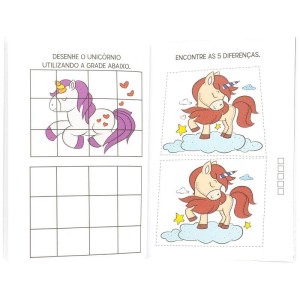 LIVRO-BOLSO DE ATIVIDADES UNICÓRNIOS TODOLIVRO