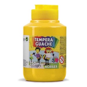 TINTA GUACHE 250ML AMARELO OCRE ACRILEX