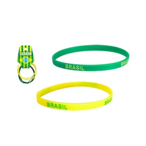 PULSEIRA FINA SILICONE COM 6 BRASIL