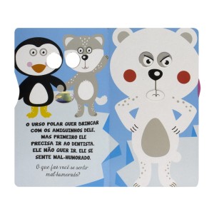 GIRE O DISCO! O  URSO POLAR VAI AO DENTISTA TODOLIVRO