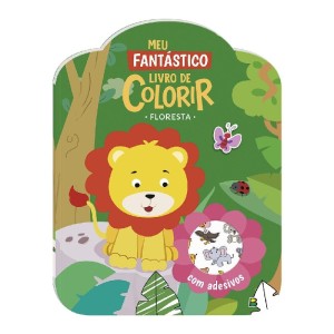 MEU FANTÁSTICO LIVRO DE COLORIR FLORESTA TODOLIVRO