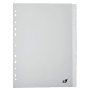 DIVISÓRIA PARA FICHÁRIO UNIVERSITÁRIO 12 UNID CRISTAL YES