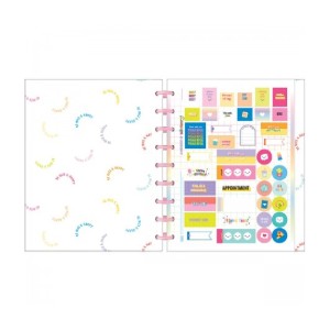 CADERNO TILIDISCO CD COLEGIAL 1M HAPPY 80 FLS TILIBRA