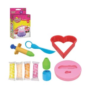 MASSINHA DE MODELAR DIVERTIDA KIT FESTA C/10PCS