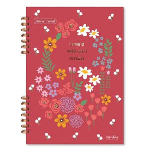 PLANNER COMPACTO MENSAL CAMPESTRE FINA IDEIA