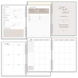 PLANNER COMPACTO MENSAL CAMPESTRE FINA IDEIA