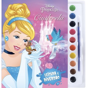 DISNEY AQUARELA  CINDERELA ED DCL