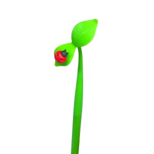 CANETA GEL PLANTA COM INSETO