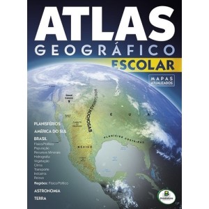 ATLAS GEOGRÁFICO ESCOLAR - MAPAS ATUALIZADOS ED. BRASILEITURA