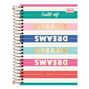 AGENDA ESPIRAL DIÁRIA BE NICE M6 TILIBRA