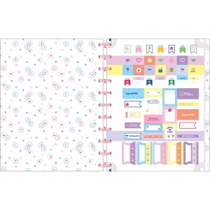 CADERNO TILIDISCO CD UNIV 1M HAPPY 80 FLS TILIBRA