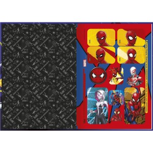 CADERNO BROCHURA CD 1/4 SPIDER-MAN 80 FLS TILIBRA