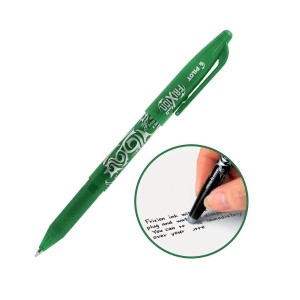CANETA ESFEROGRÁFICA 0,7 MM APAGÁVEL FRIXION BALL VERDE PILOT