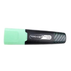 MARCA TEXTO TRIS LIQEO FLAT VERDE PASTEL
