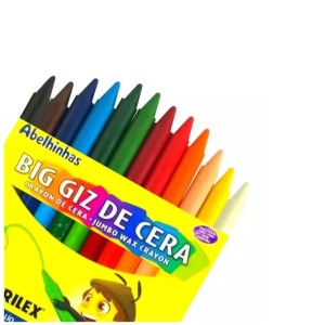 BIG GIZ DE CERA 12 CORES ACRILEX