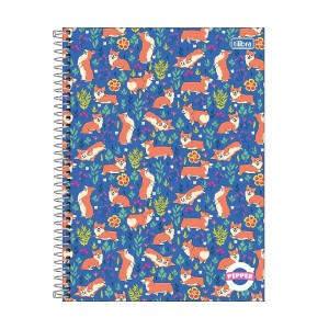 CADERNO ESPIRAL CD UNIV 20M PEPPER FEM 320 FLS TILIBRA