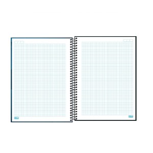 CADERNO QUADRICULADO 5X5MM ESPIRAL CD UNIV ZIP 96FLS TILIBRA