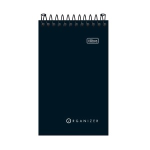CADERNETA ESPIRAL CAPA FLEX AA ORGANIZER 60 FLS TILIBRA
