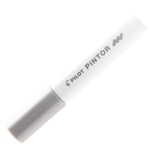 CANETA MARCADOR PILOT PINTOR MEDIA 1.4MM METÁLICO PRATA