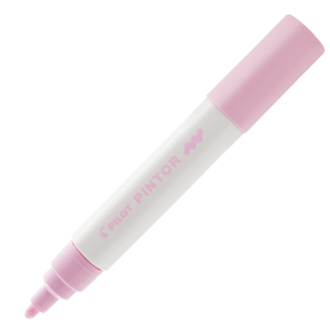 CANETA MARCADOR PILOT PINTOR MEDIA 1.4MM PASTEL ROSA