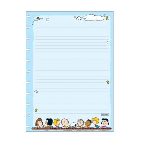REFIL PARA TILIDISCO UNIV PAUTADO SNOOPY 50 FLS TILIBRA