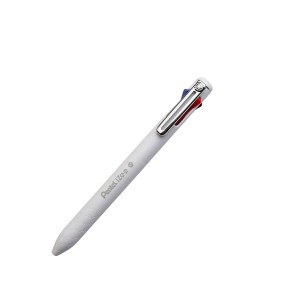 CANETA IZEE 4 CORES 1.0MM CORPO BRANCO PENTEL