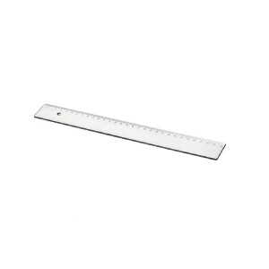 RÉGUA EM POLIESTIRENO 30CM ACRIMET